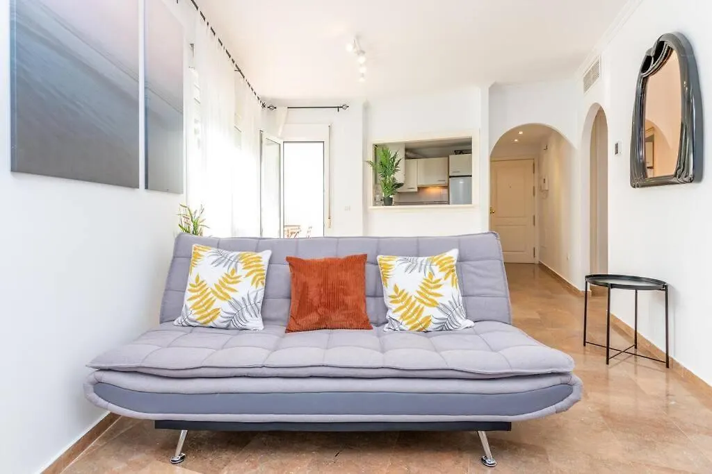 Beachfront Sea View In Cozy 1Br With Pool And Garage Sitio de Calahonda 0*,